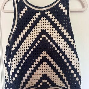 Knit Fringe Skirt Set- NWT